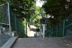 高輪公園への階段